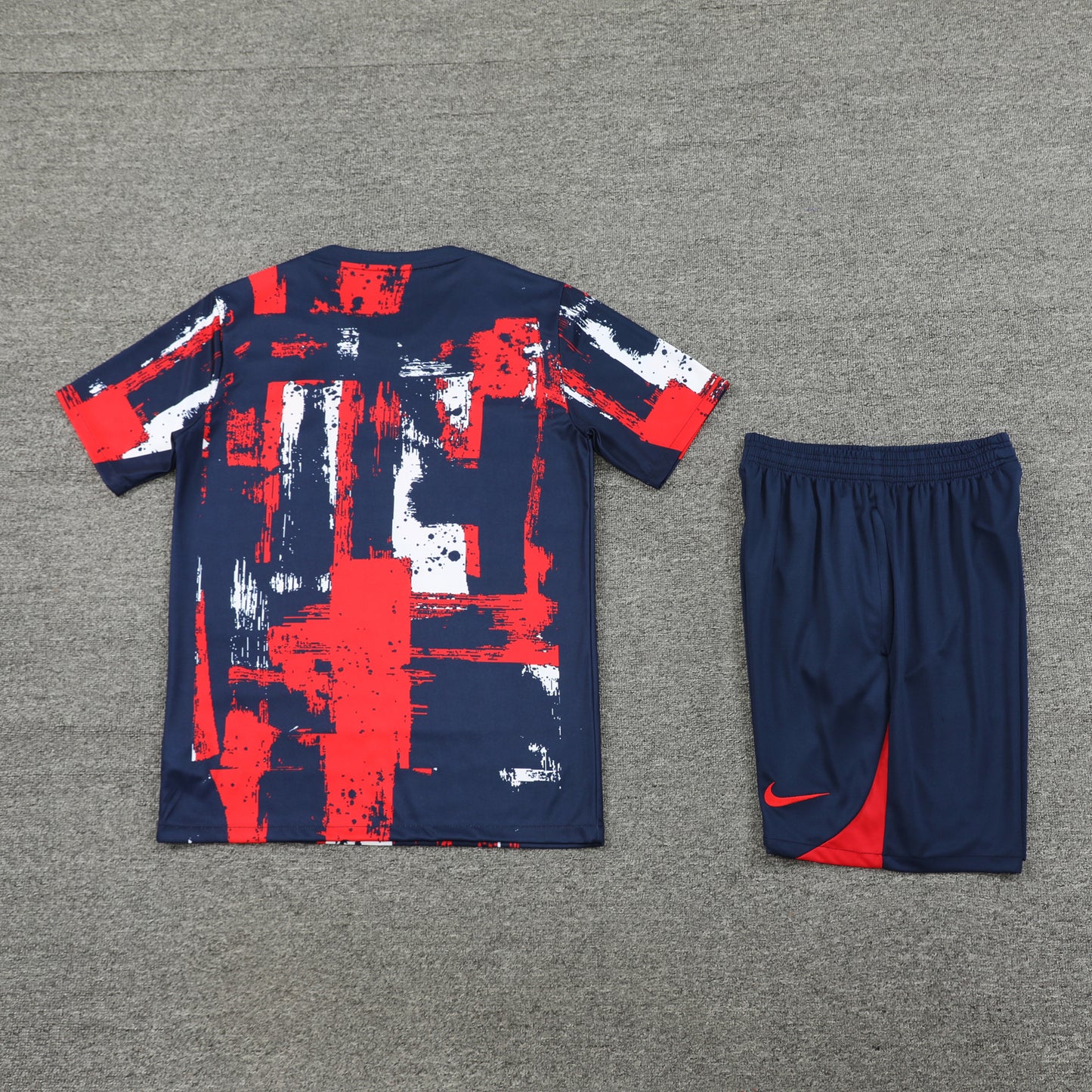 PSG Shorts Set-Red and Navy Blue