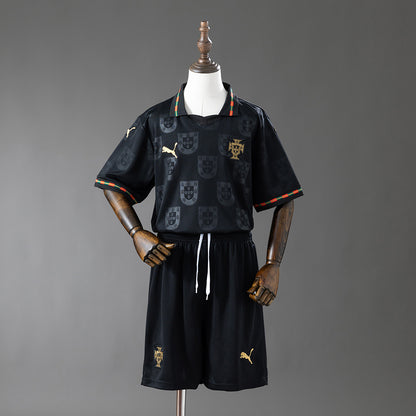 Portugal 2026 Black Kids Kit