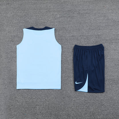 PSG Vest Set-Light Blue and Navy Blue