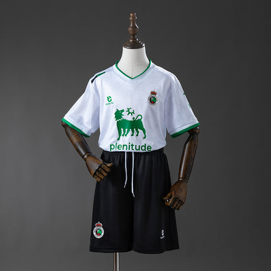 Racing Santander 25/26 Home Kids Kit Jersey