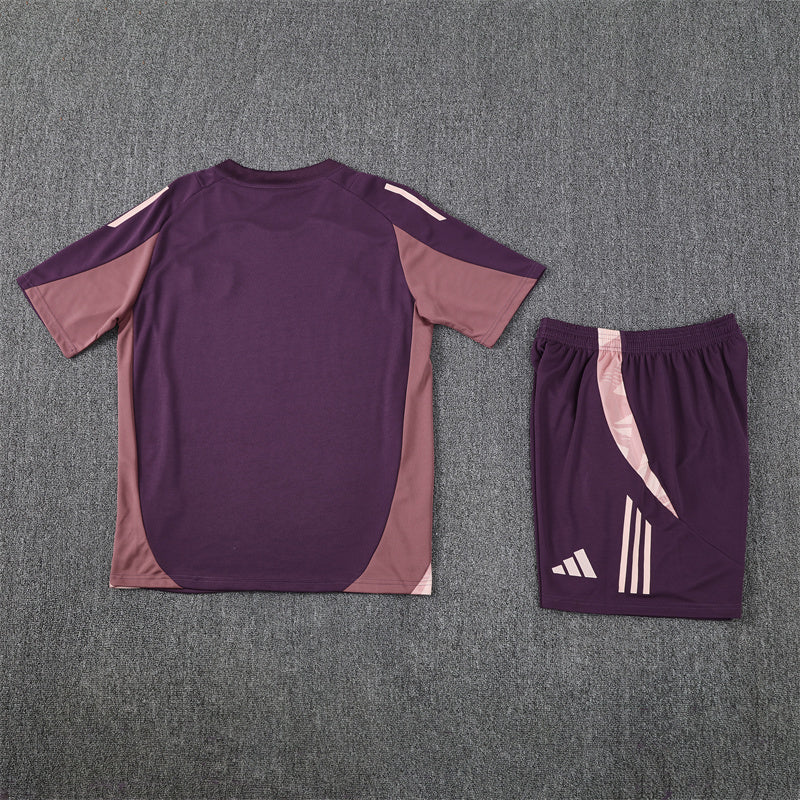 Arsenal Shorts Set-Purple and Pink