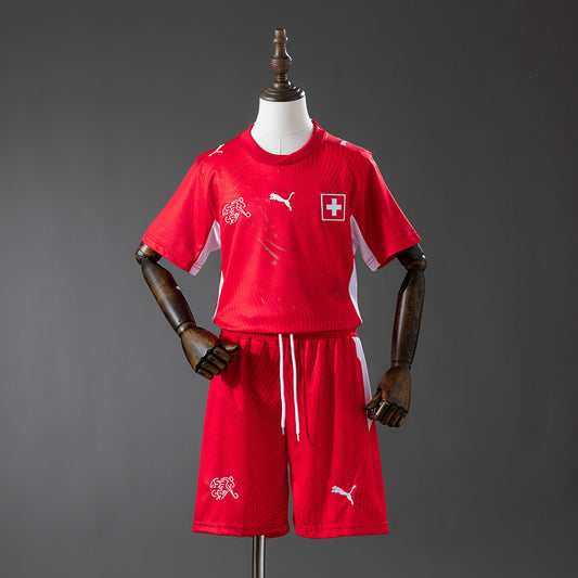 Switzerland 2026 Home Kids Kit Jersey