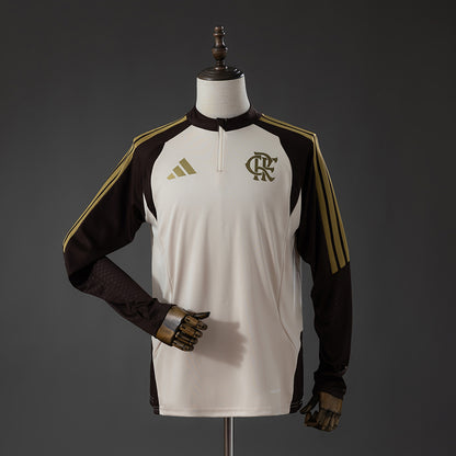 Flamengo 26/27 Long Sleeved Training uniform Apricot