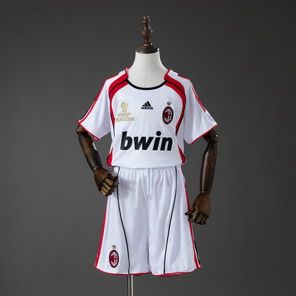 AC Milan 06/07 Away Retro Kids Kit