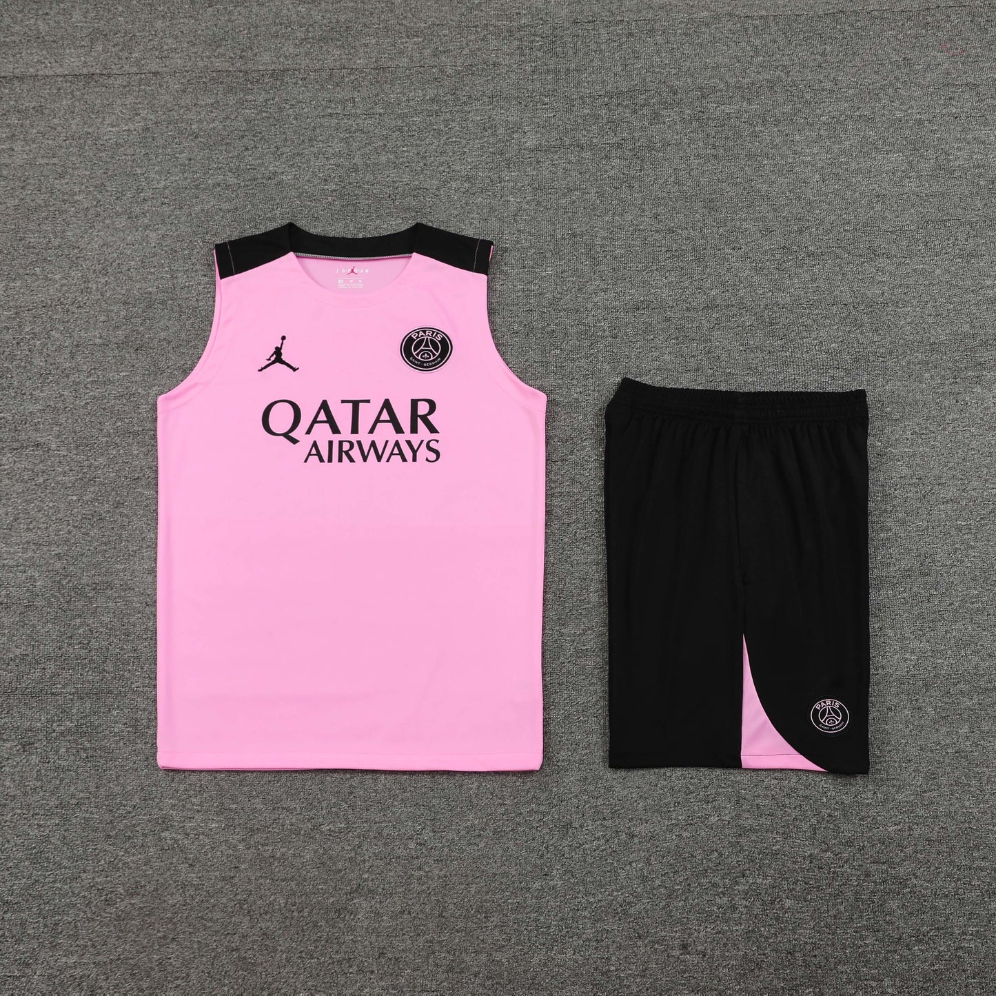 PSG Vest Set-Pink and Black