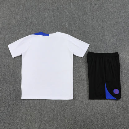 PSG Shorts Set-White and Black