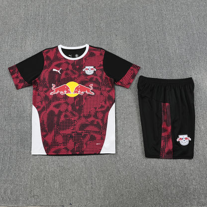 RB Leipzig Shorts Set-Red and Black