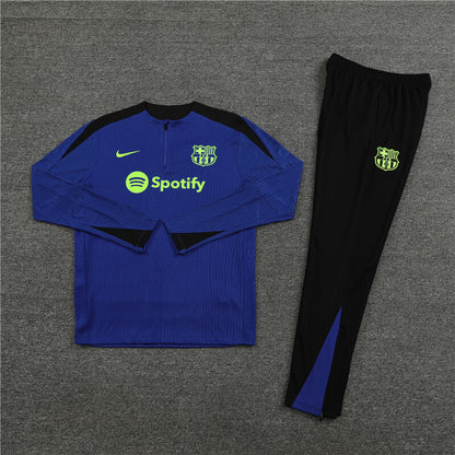 Barcelona Tracksuit-Dark Blue and Black