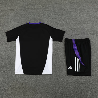 Real Madrid Shorts Set-Black and White