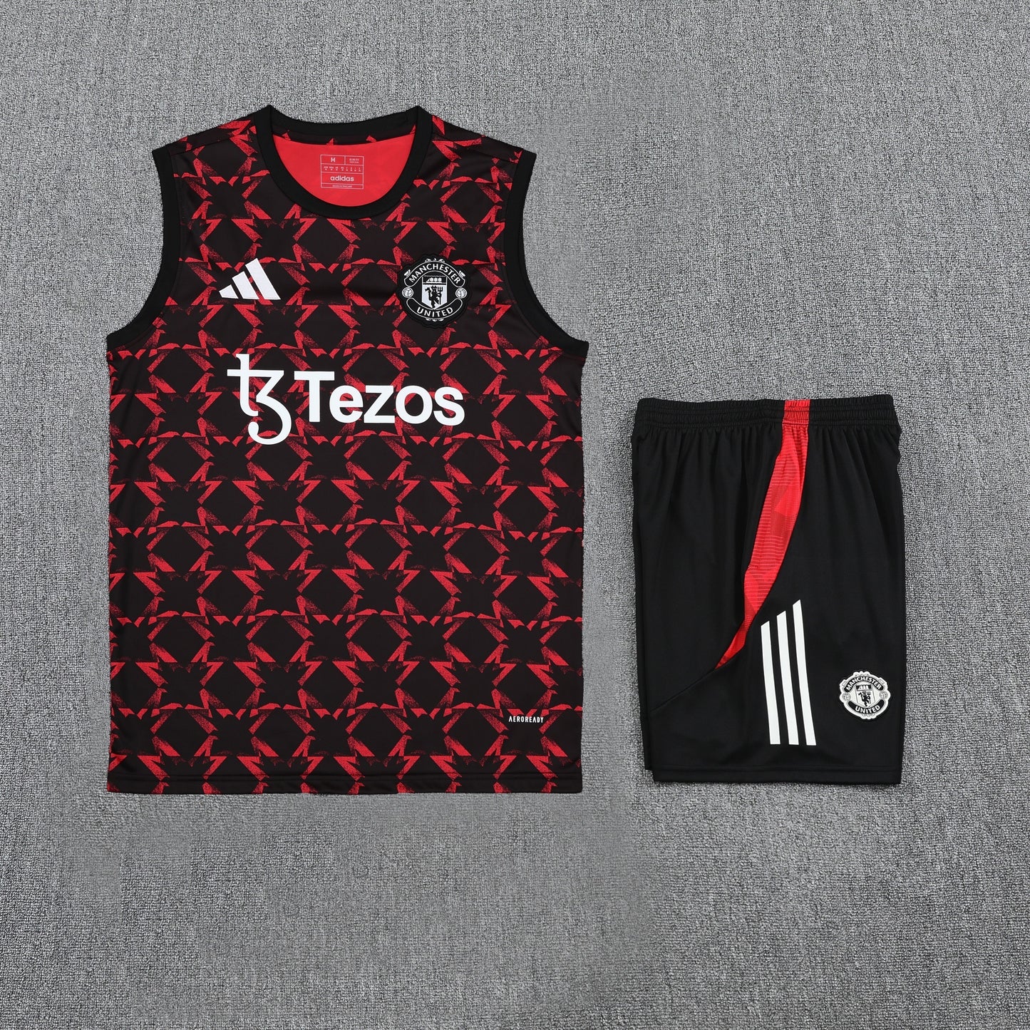 Manchester United Vest Set-Red and Black