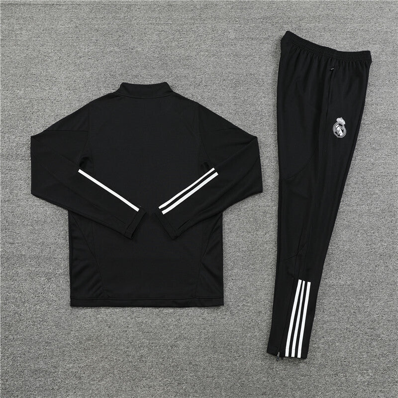 Real Madrid Tracksuit-Black