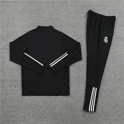 Real Madrid Tracksuit-Black