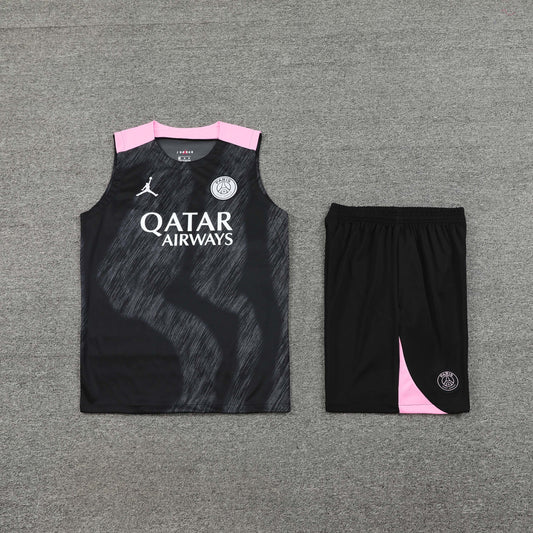 PSG Vest Set-Black and Grey