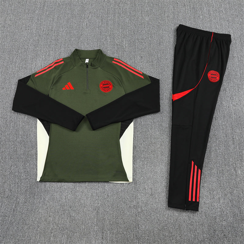 FC Bayern Munich Tracksuit-Dark Green and Black