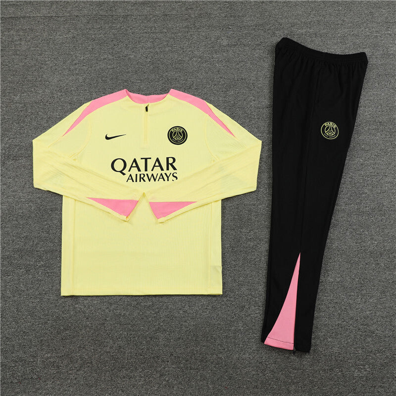 PSG Tracksuit-Yellow and Black