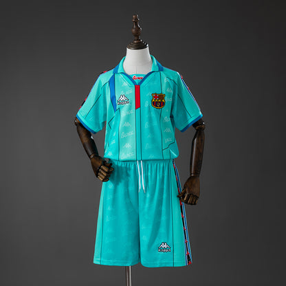 Barcelona 96/97 Away Retro Kids Kit