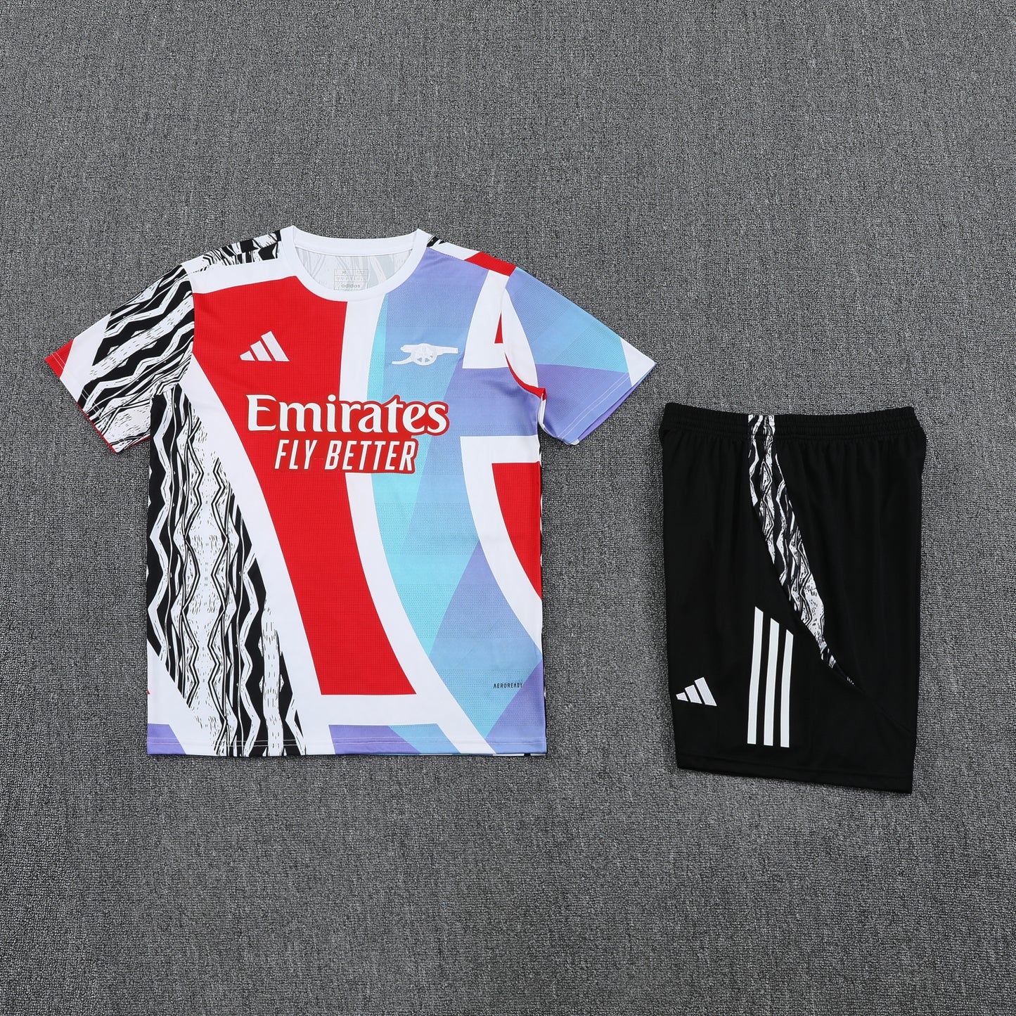 Arsenal Shorts Set-Red, Blue and Black