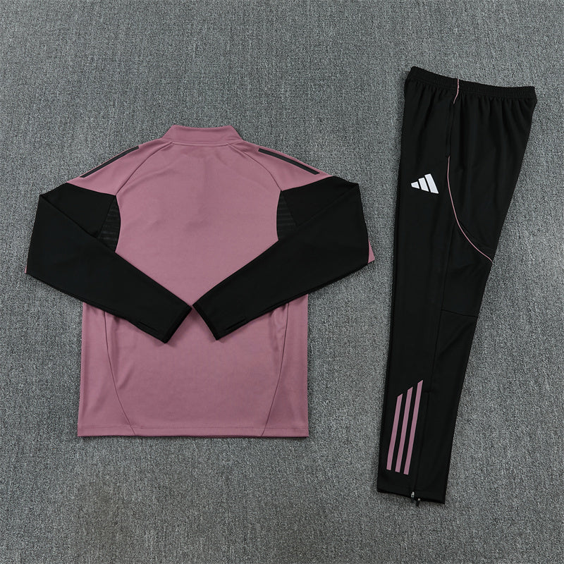 Real Madrid Tracksuit-Brown and Black