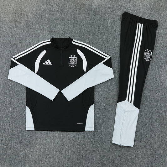 Spain Tracksuit-Black and White