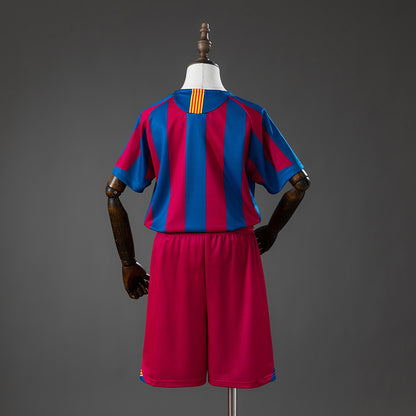 Barcelona 05/06 Home (League Edition) Retro Kids Kit
