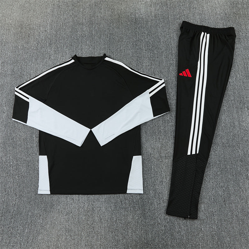 Liverpool Tracksuit-Black and White