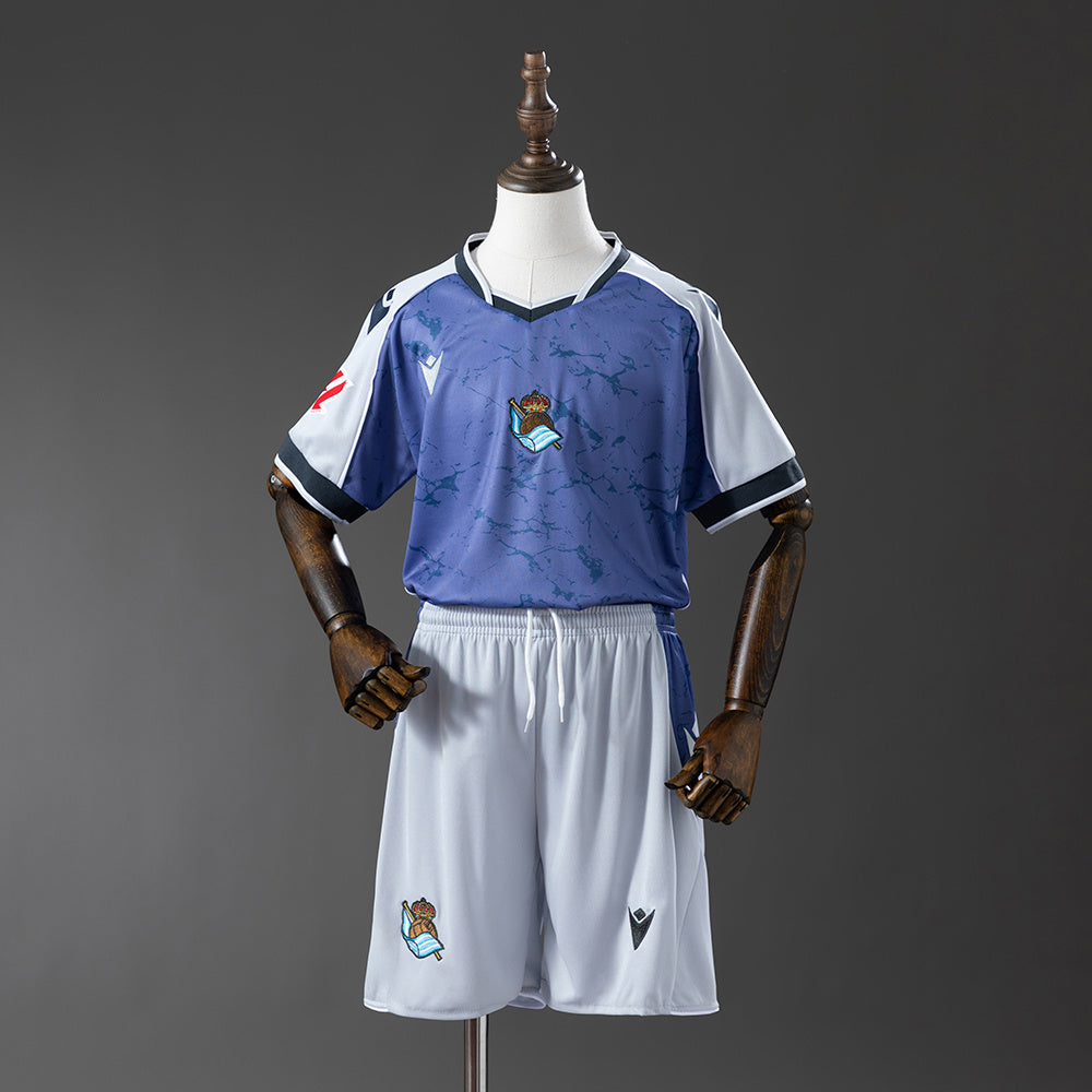 Real Sociedad 25/26 Away Game Kids