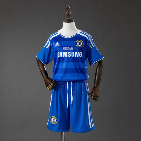 Chelsea 11/12 Home (UEFA Champions League) Retro Kids Kit