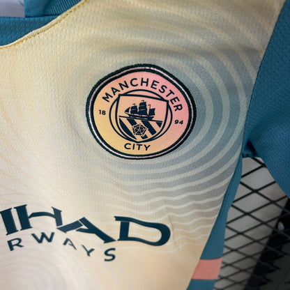 24/25 kids Manchester City Fourth Jersey