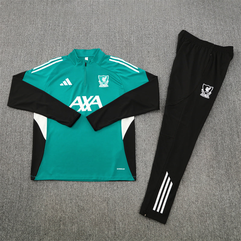 Liverpool Tracksuit-Green and Black