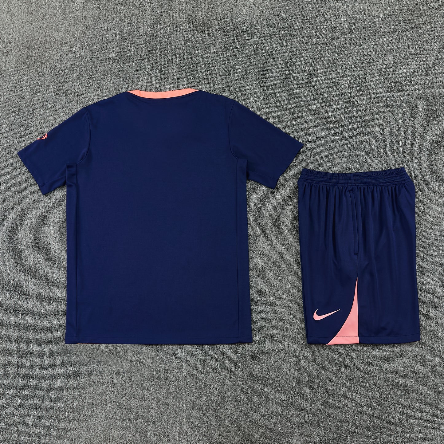 Barcelona Shorts Set-Blue and Cream