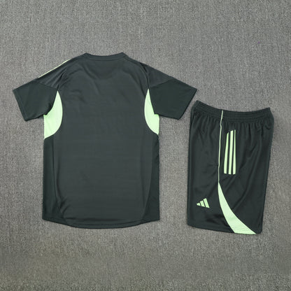 Real Madrid Shorts Set-Dark Grey and Green