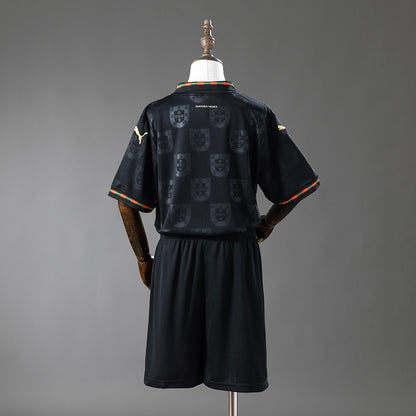 Portugal 2026 Black Kids Kit