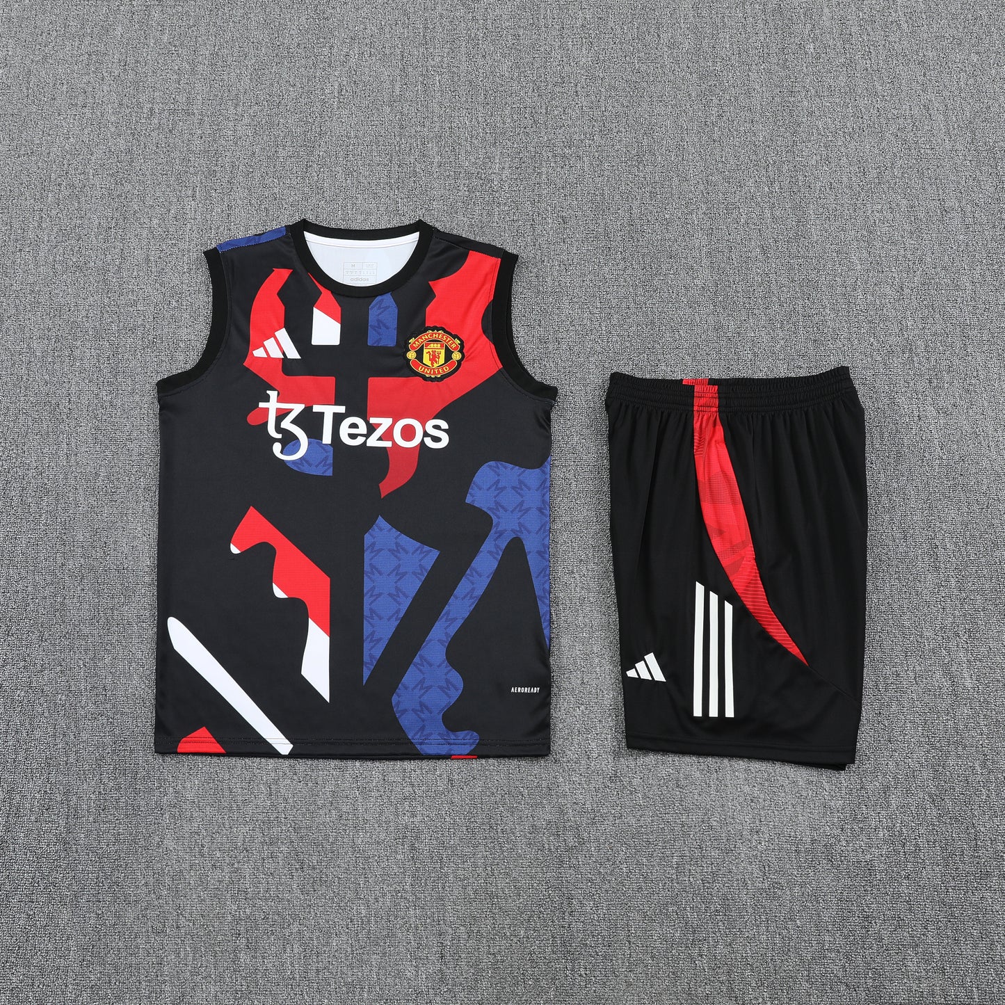 Manchester United Vest Set-Red, Blue and Black
