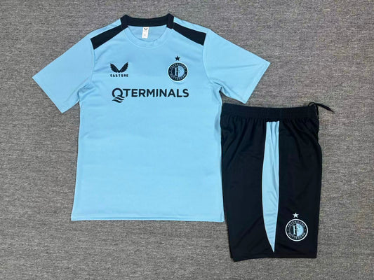 Castore Feyenoord Shorts Set-Blue and Black