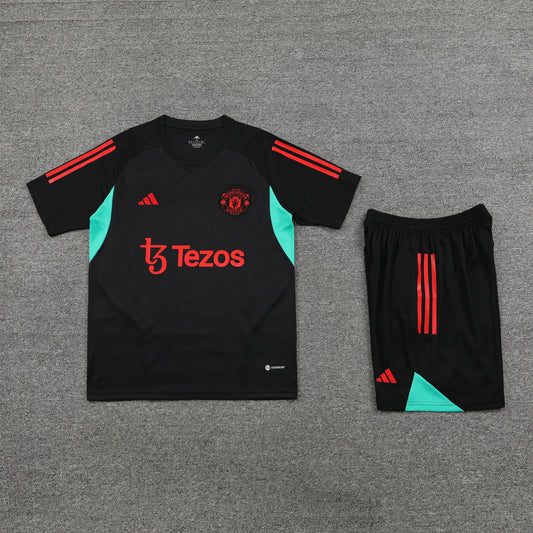 Manchester United Shorts Set-Black