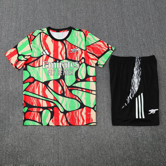 Arsenal Shorts Set-Red, Green and Black