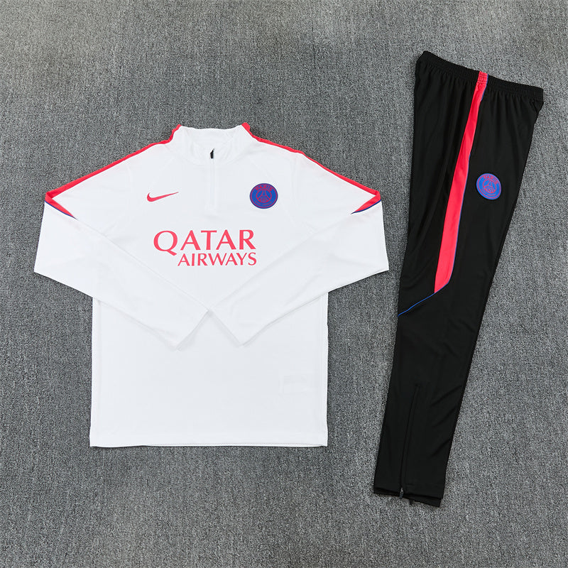 PSG Tracksuit-White and Black