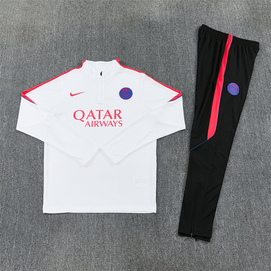 PSG Tracksuit-White and Black