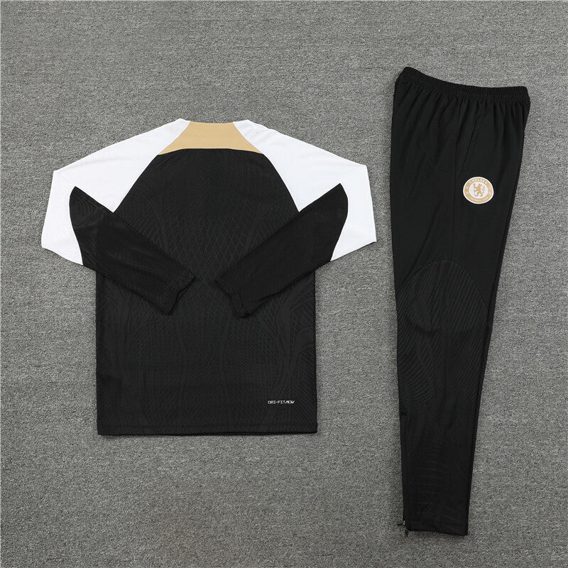 Chelsea Tracksuit-Black and White