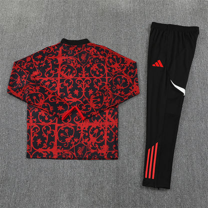 Liverpool Tracksuit-Red and Black