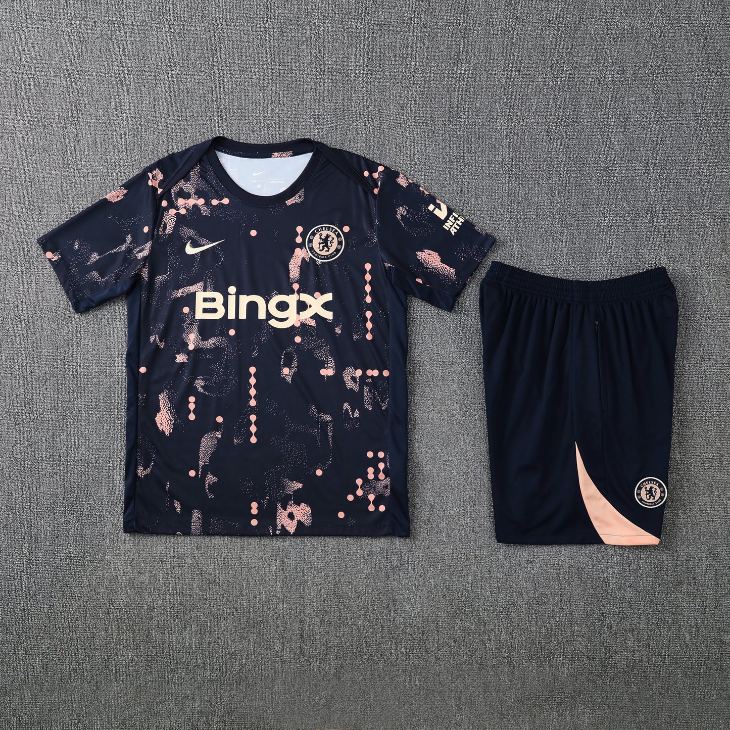 Chelsea Shorts Set-Navy Blue