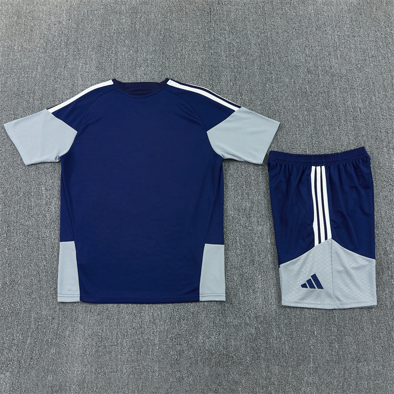 Real Madrid Shorts Set-Navy Blue and Grey