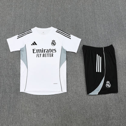 Real Madrid Shorts Set-White and Black