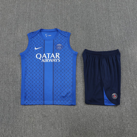 PSG Vest Set-Blue and Navy Blue