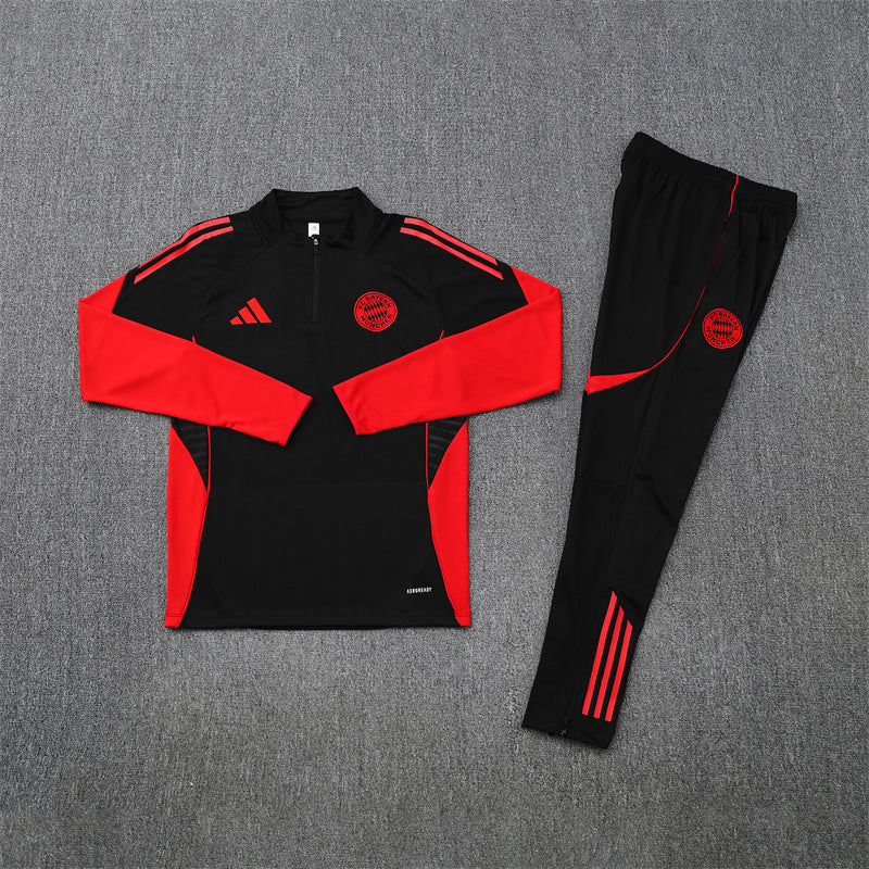 FC Bayern Munich Tracksuit-Black and Red