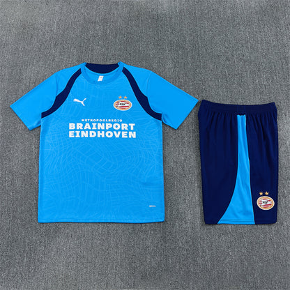 PSV Shorts Set-Blue and Navy Blue