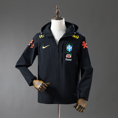 Brazil Windbreaker - Black