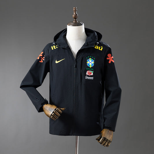 Brazil Windbreaker - Black
