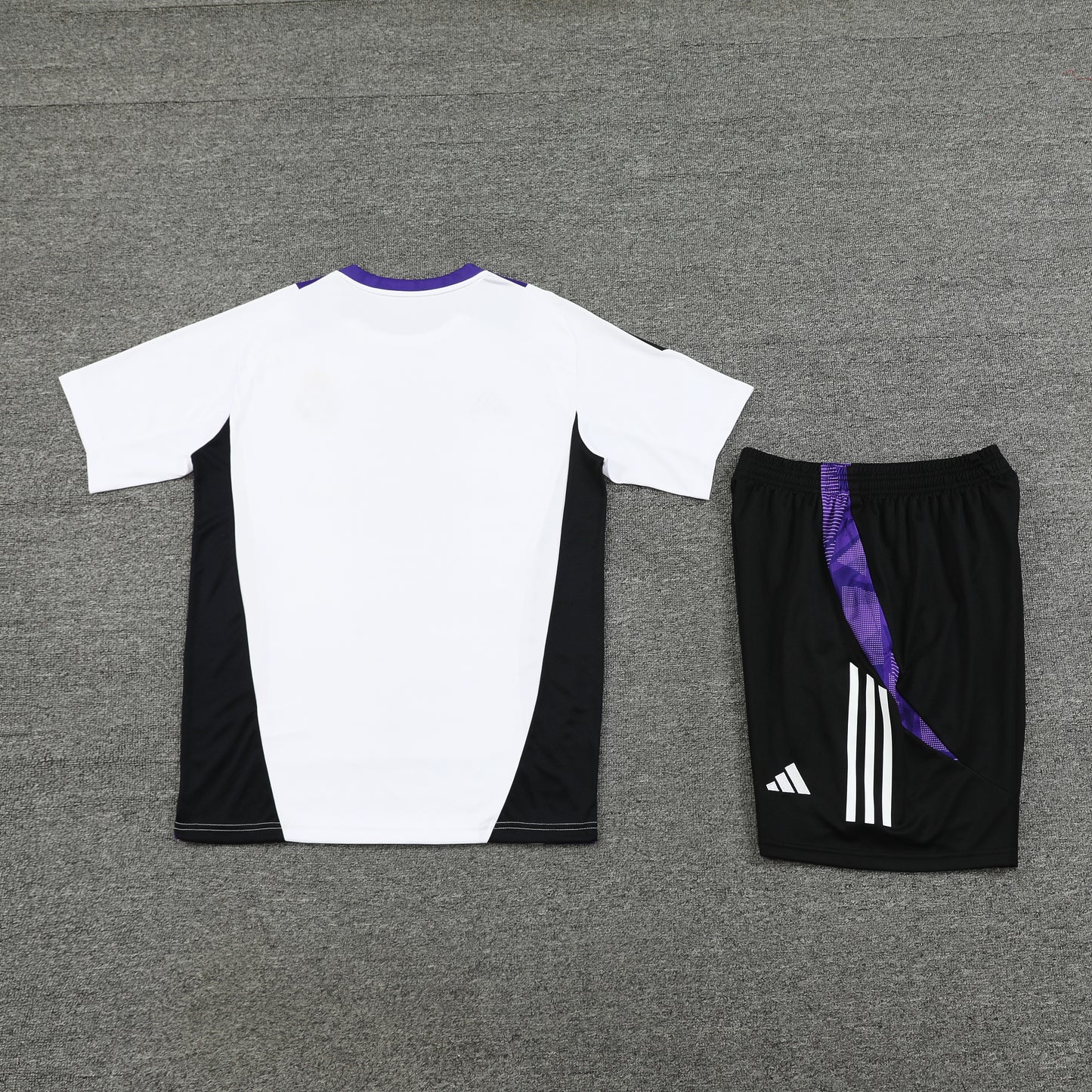 Real Madrid Shorts Set-White and Black