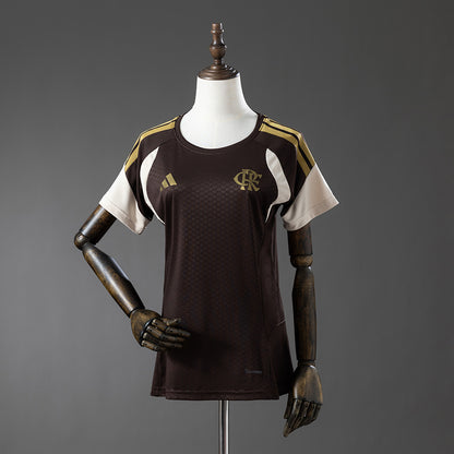Flamengo 26/27 Women's Training Jersey - Brown